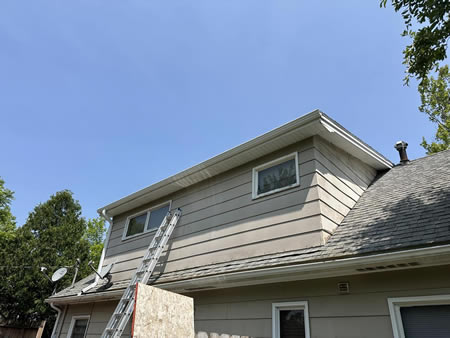 Soffit/Fascia Repair and New Gutter Installation in Macomb, IL